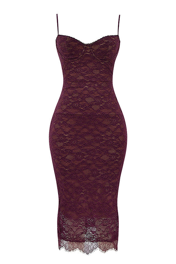 Jenna Bodycon Midi Jurk
