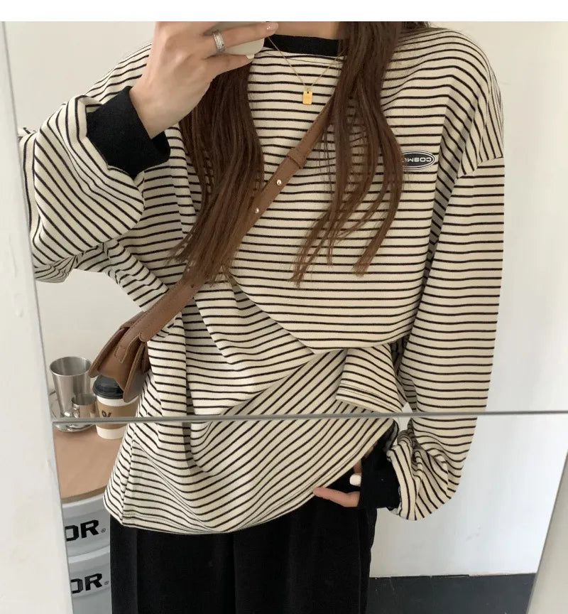 RAYA Striped Street Sweater