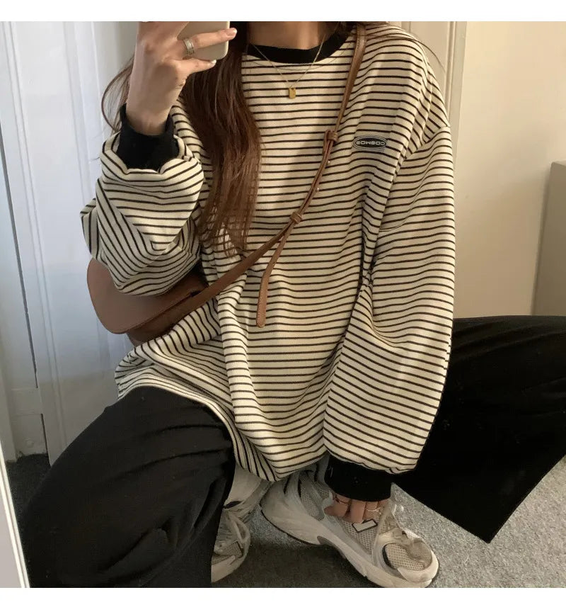 RAYA Striped Street Sweater