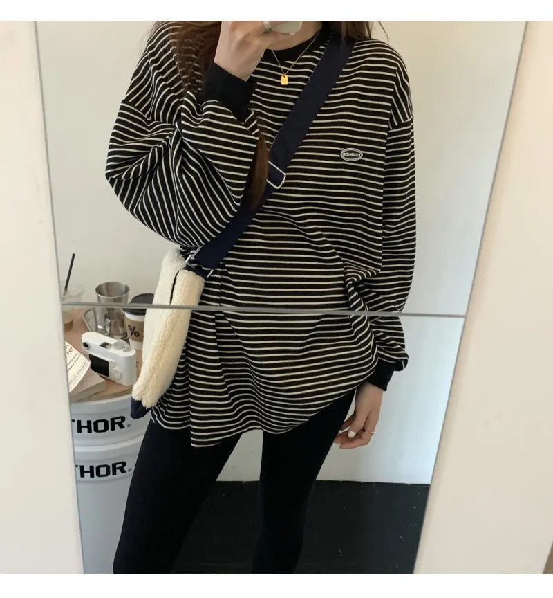 RAYA Striped Street Sweater