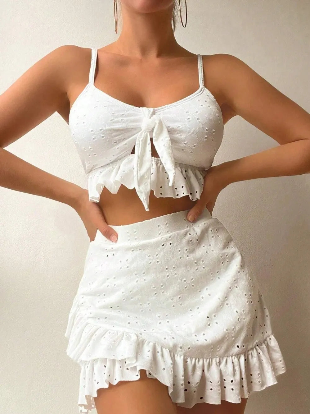 Ruffle Tweedelige Set