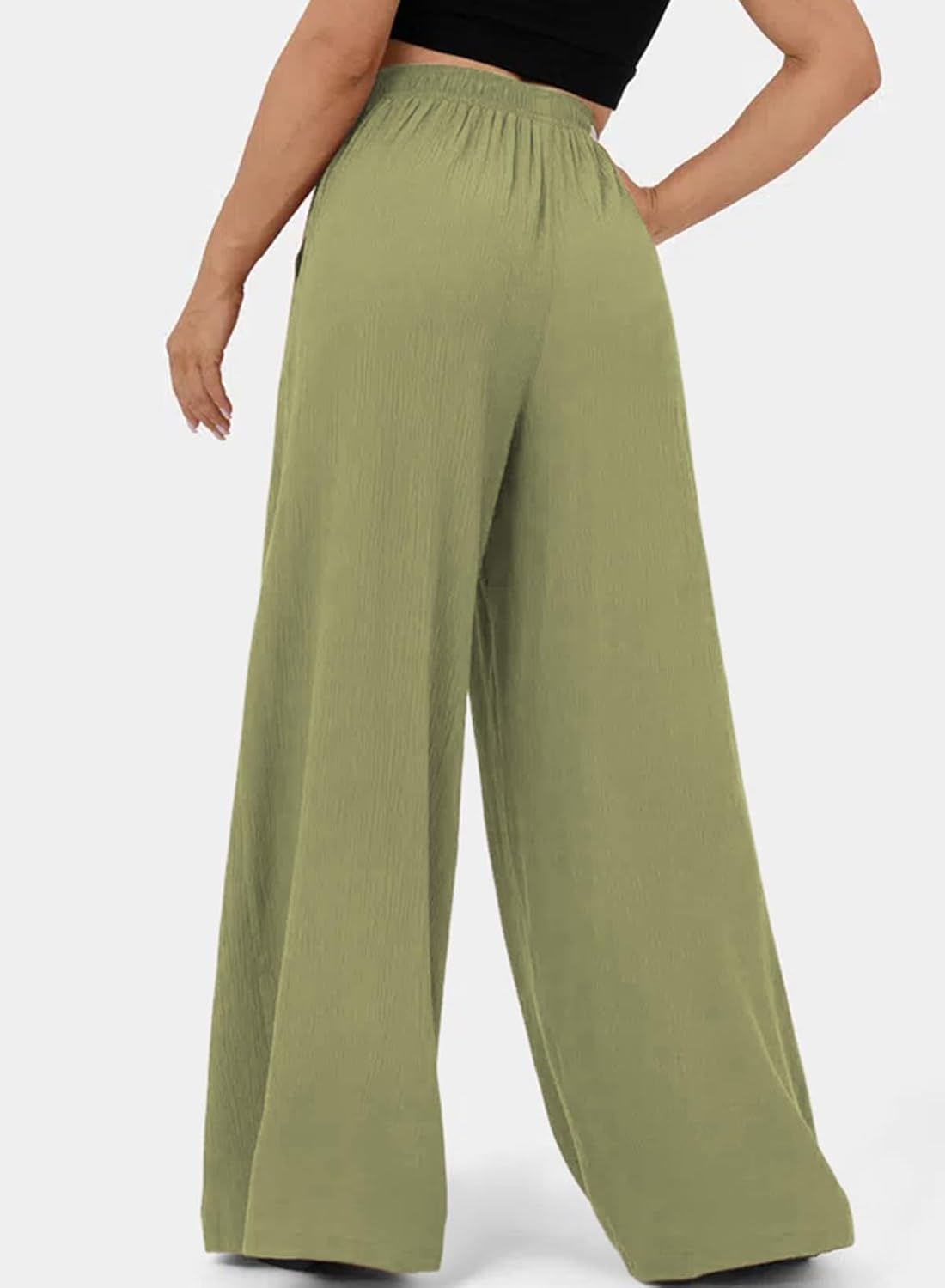 Anna Eenvoudige Wijde broek