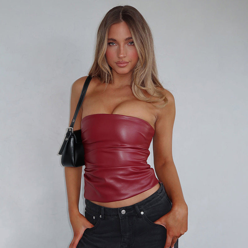 Leren Corset