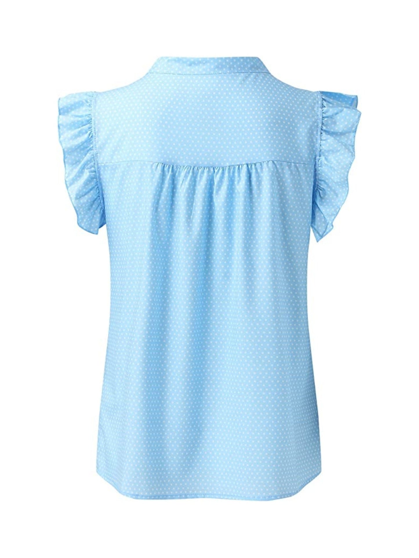 Liliane Vintage-Inspired Stippenblouse
