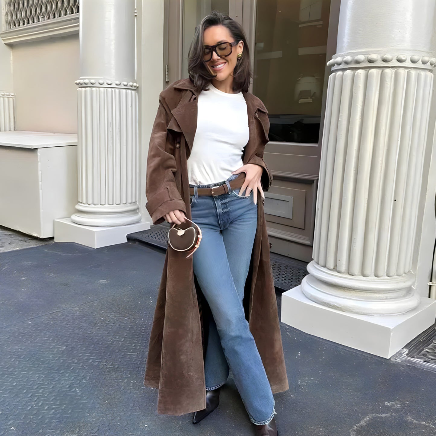 Vintage Suede Coat