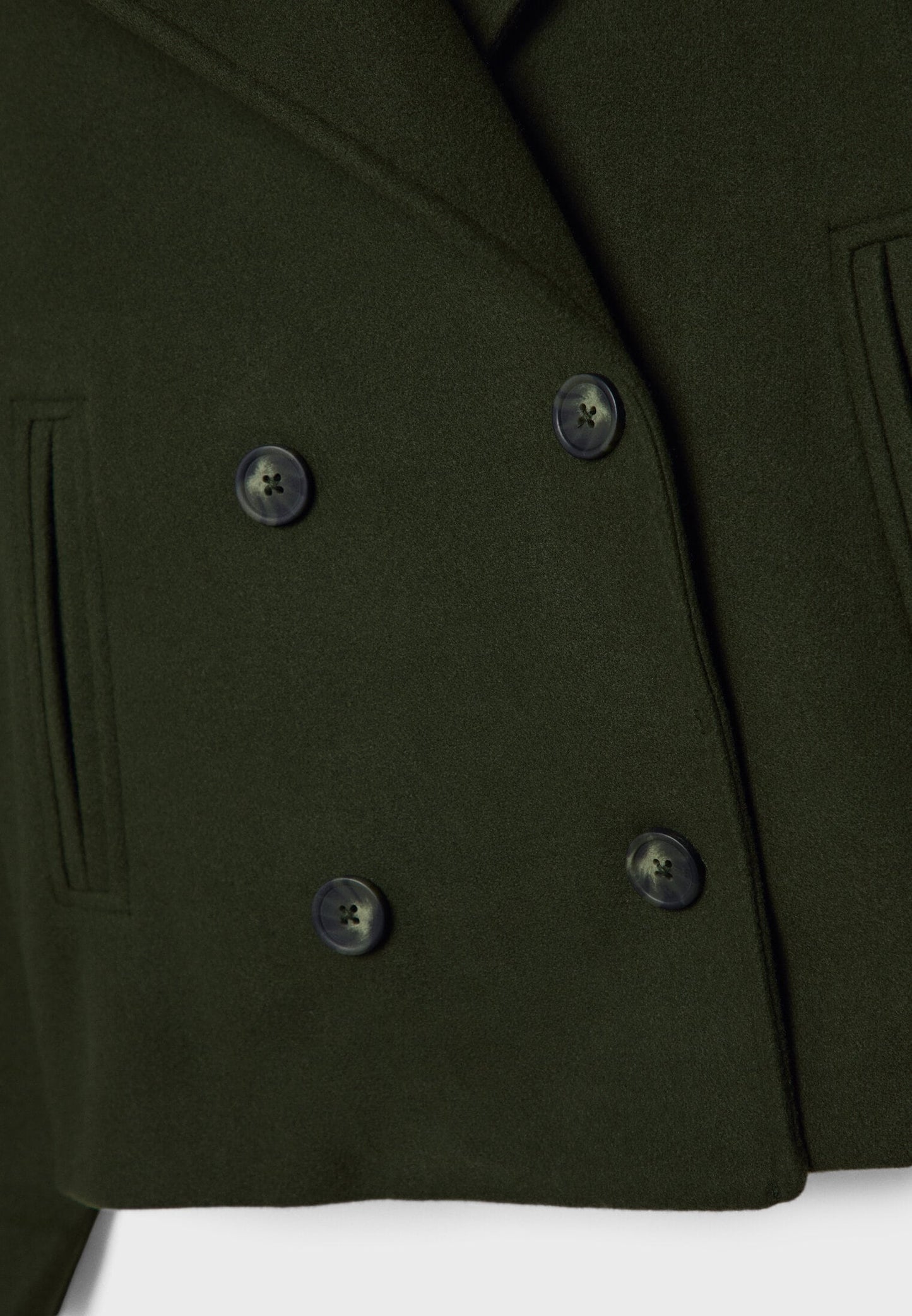 Élodie Cropped Double-Breasted Jas