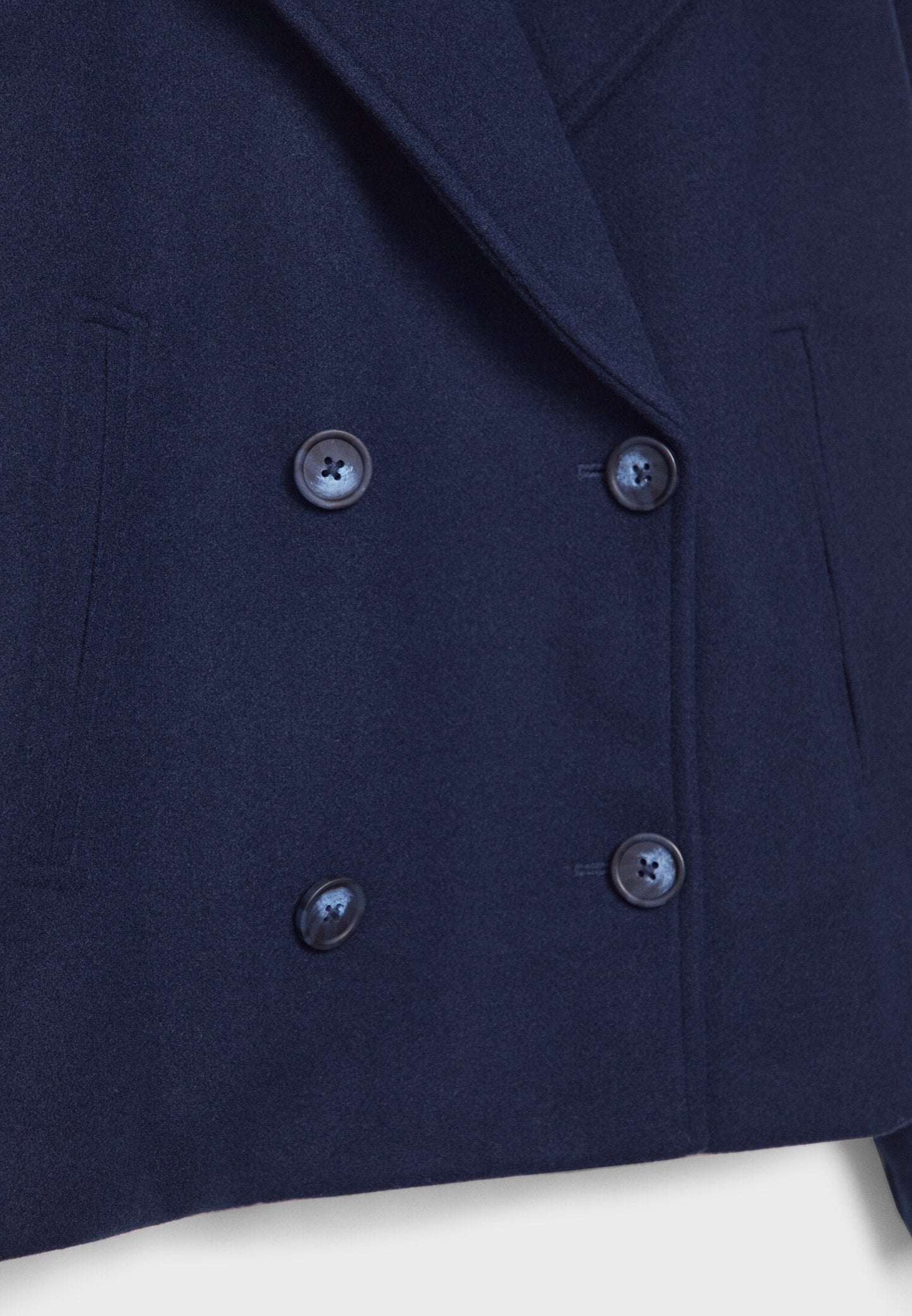 Élodie Cropped Double-Breasted Jas