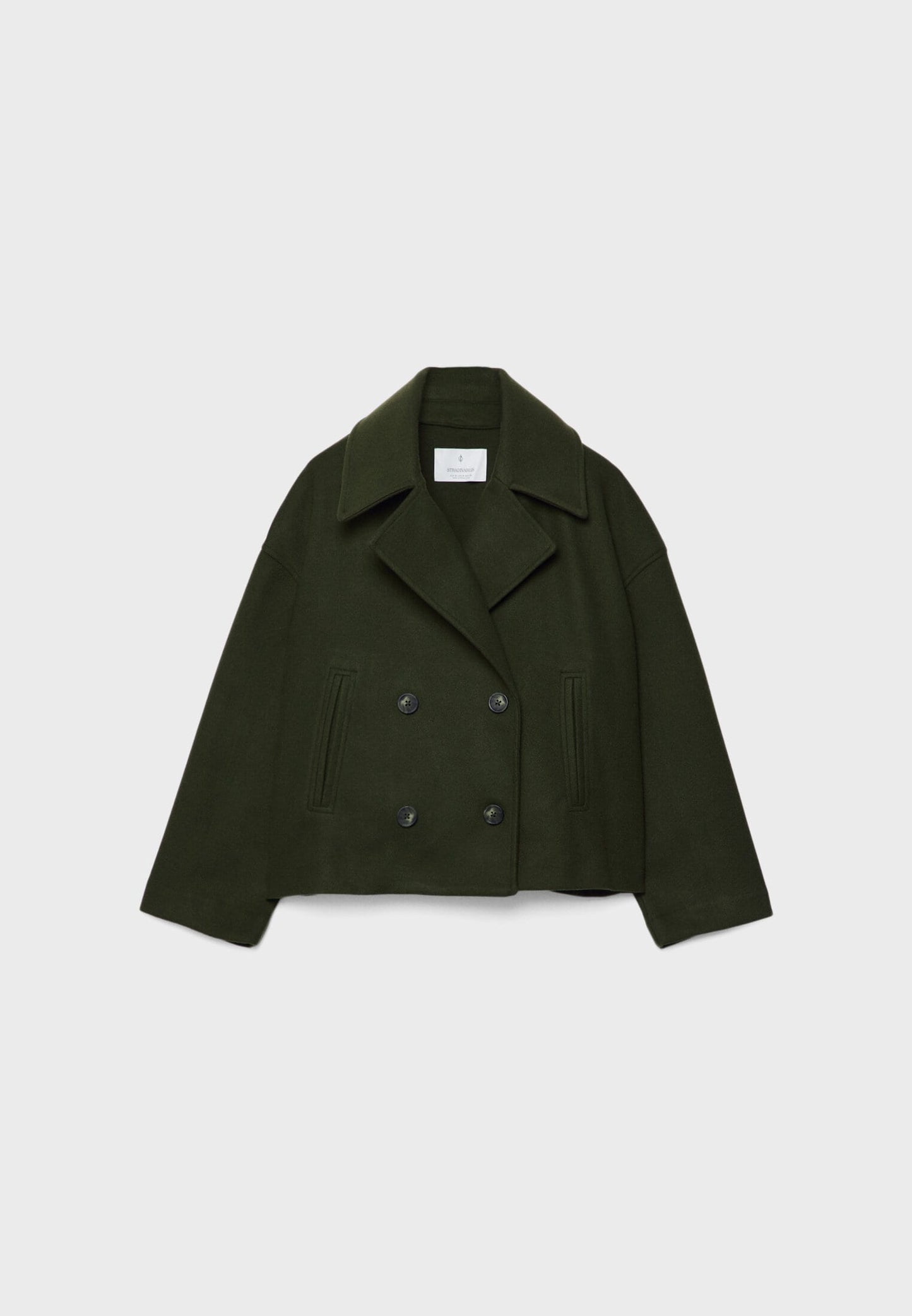 Élodie Cropped Double-Breasted Jas