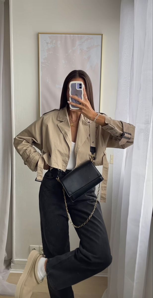 Korte Trenchcoat Ils