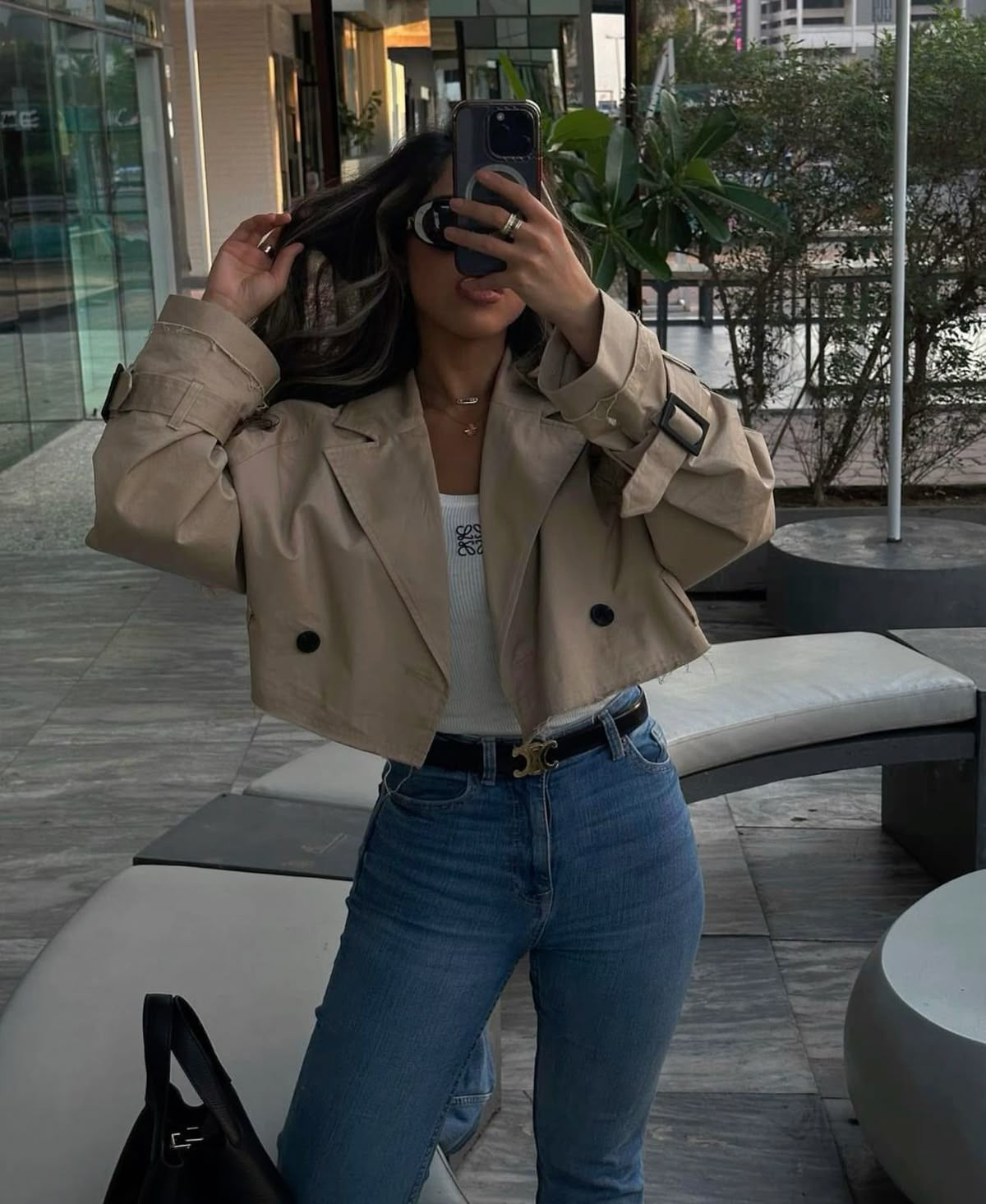 Korte Trenchcoat Ils