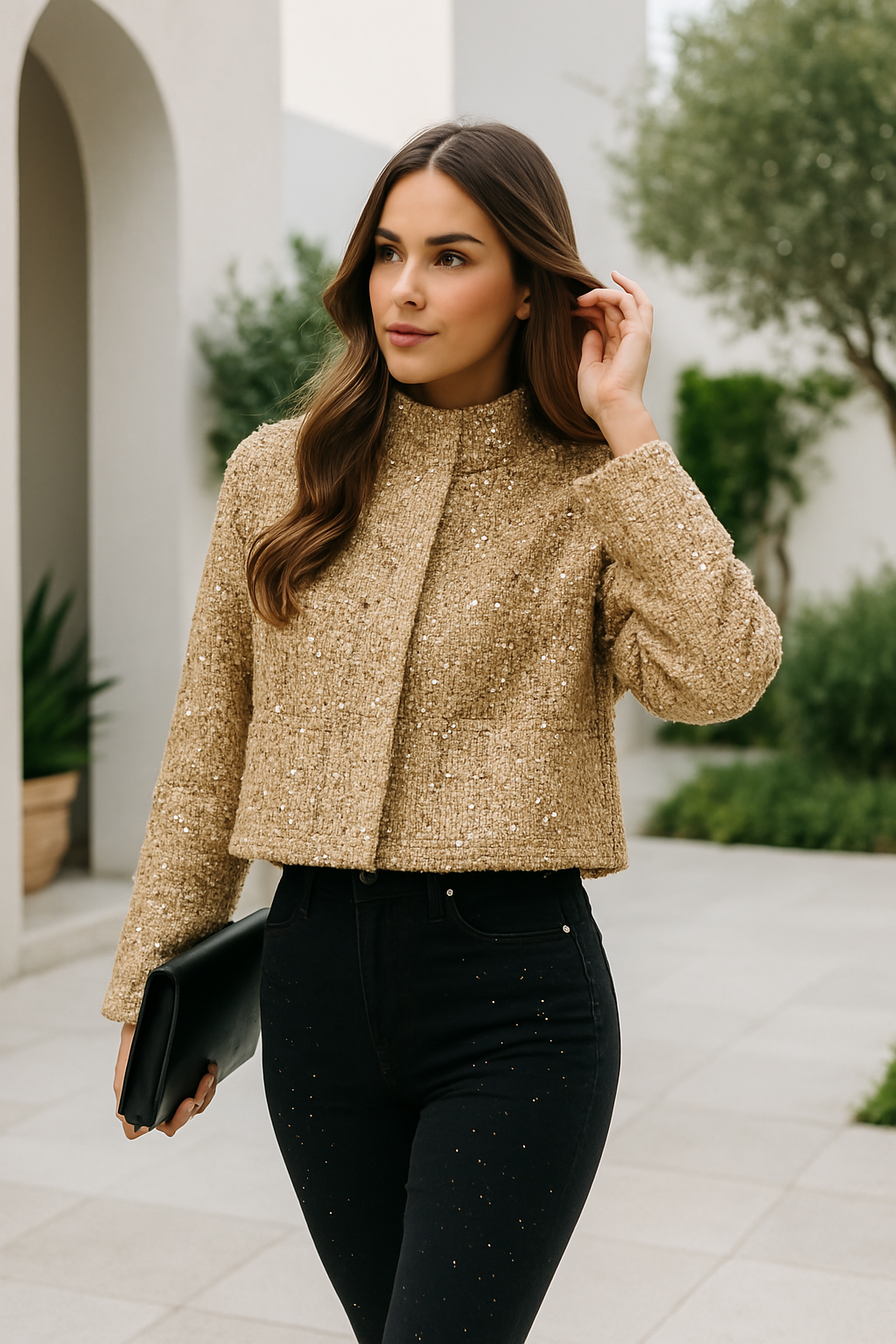 Nina Gouden Glitter Jack