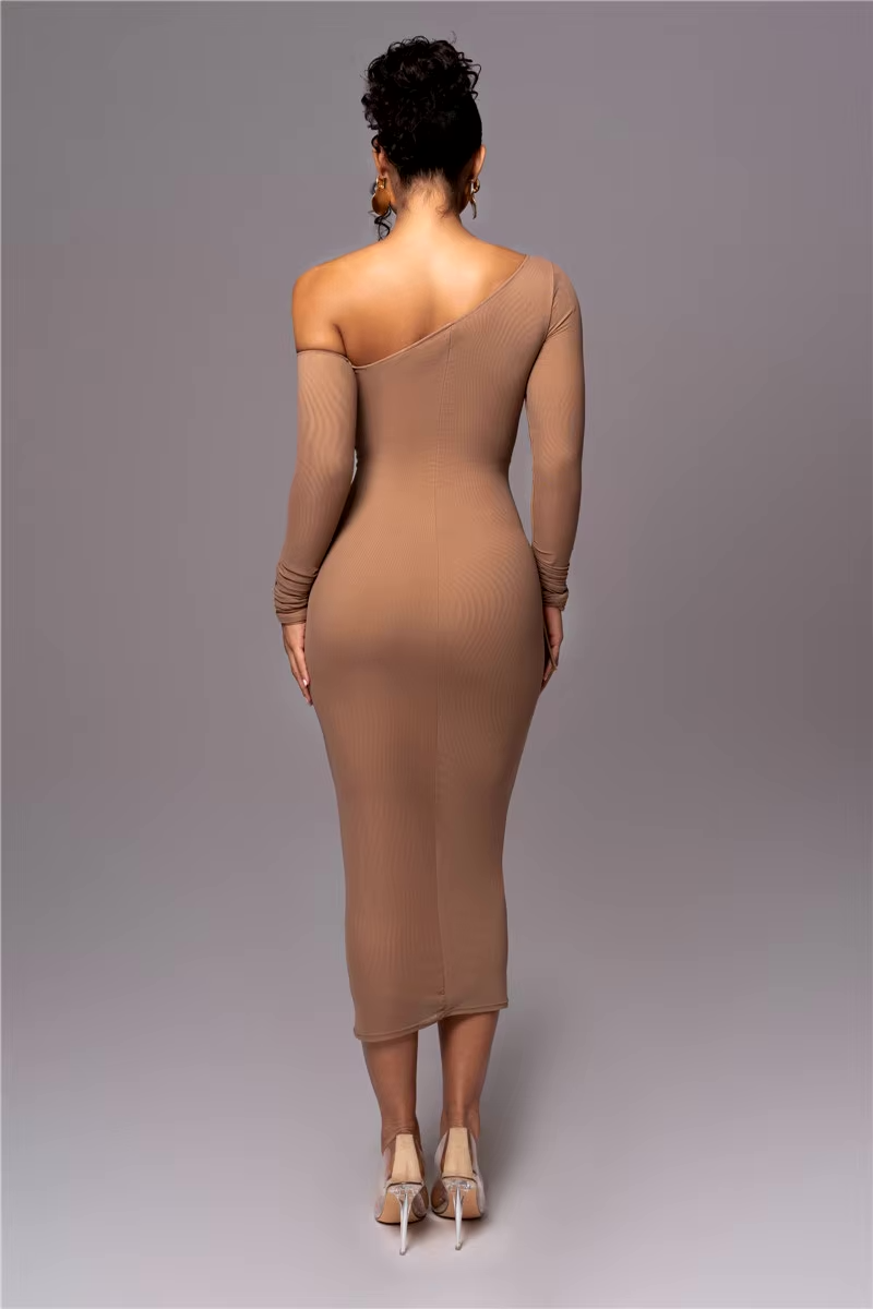 Nina Elegante Midi Jurk