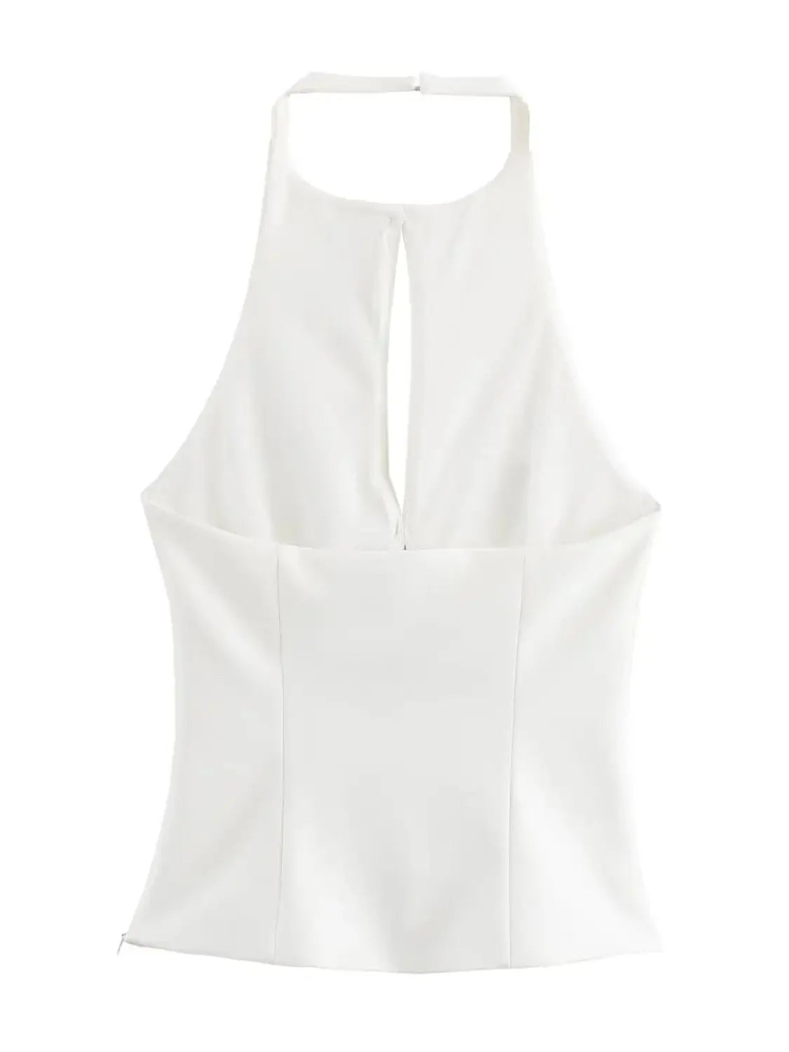 Eléa Strik Halter Backless Top & Skirt Set