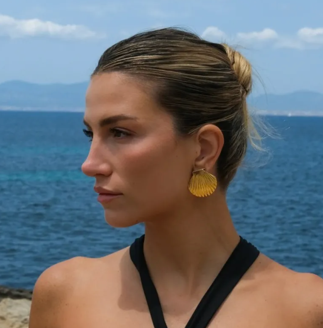 Nuvella Gouden Oorbellen