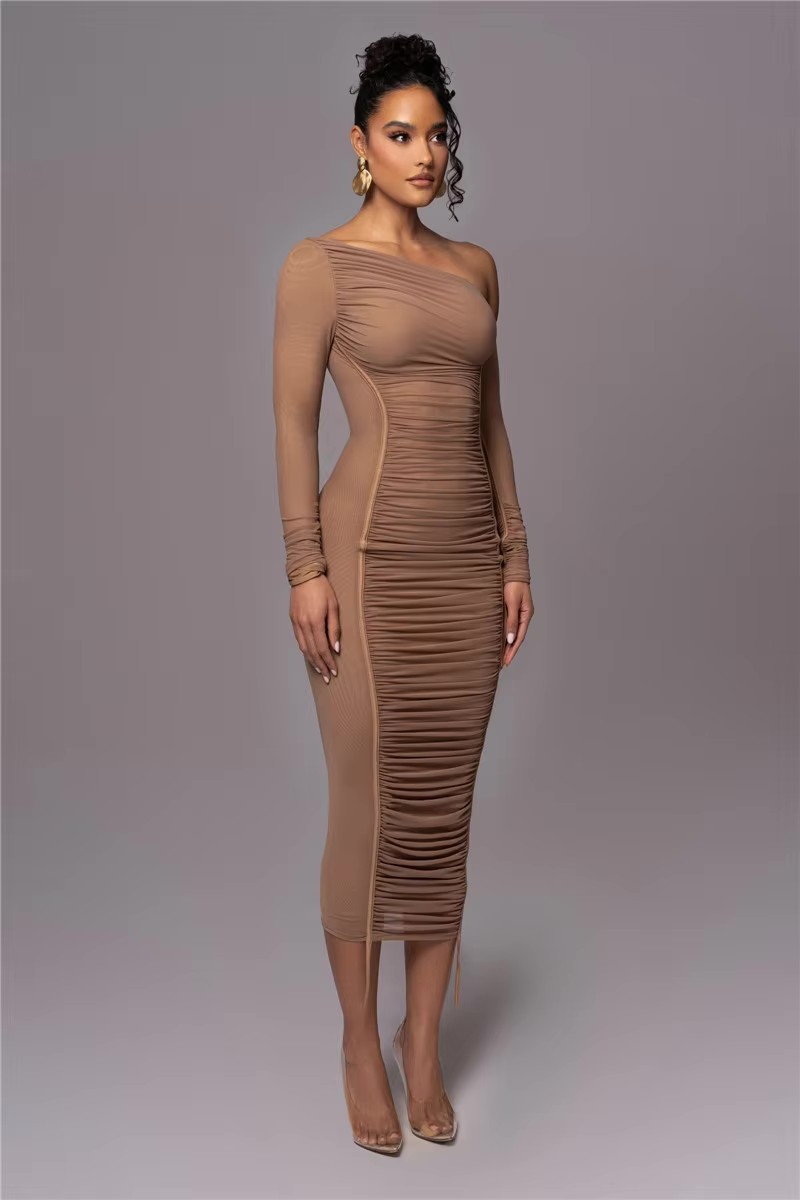 Nina Elegante Midi Jurk