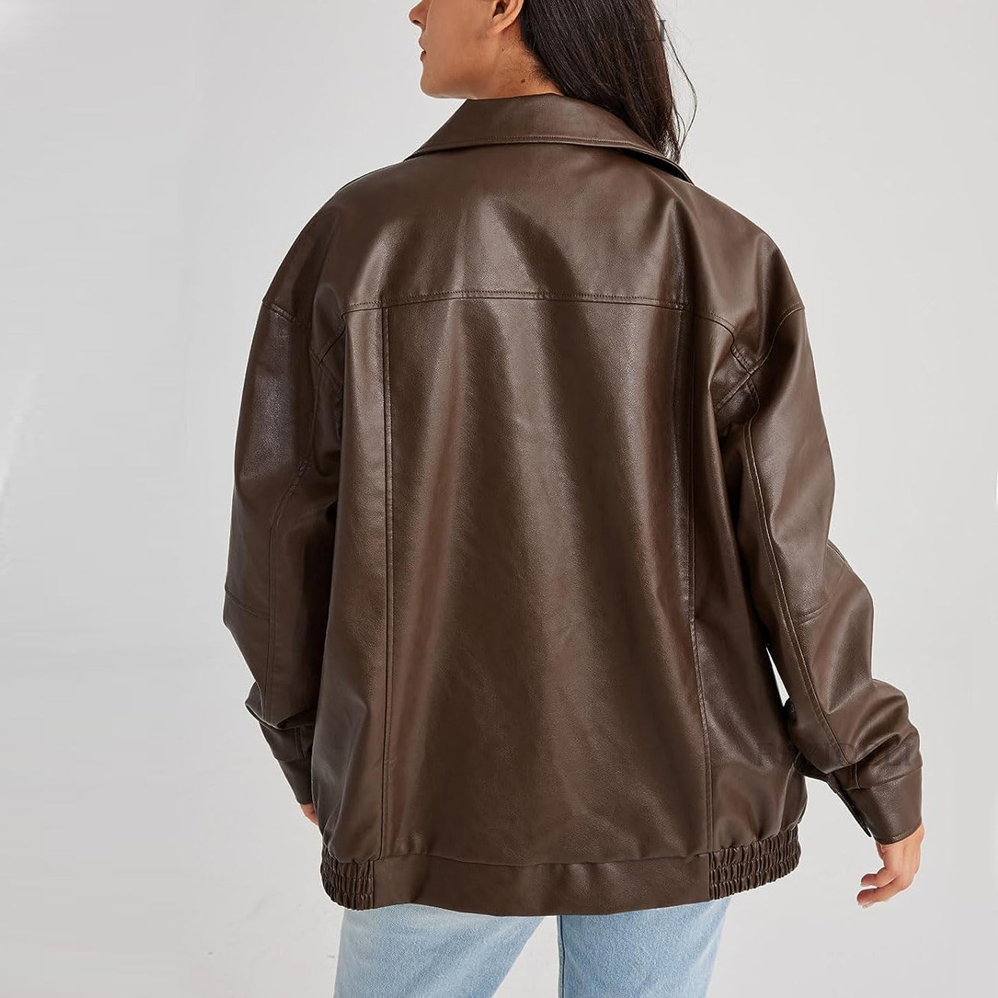 Leren Vintage Bomber Jack