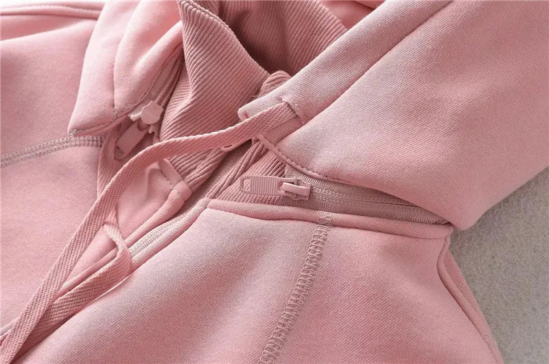 Trendy Hoodievest met Ritssluiting