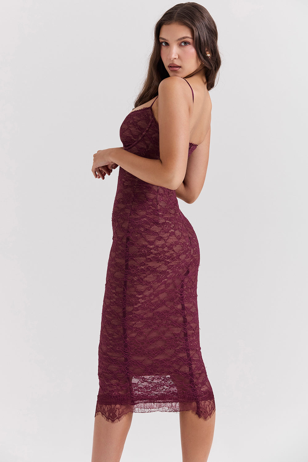 Jenna Bodycon Midi Jurk