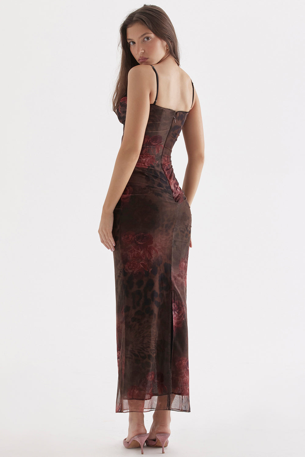 Jazlin Elegante Lange Jurk