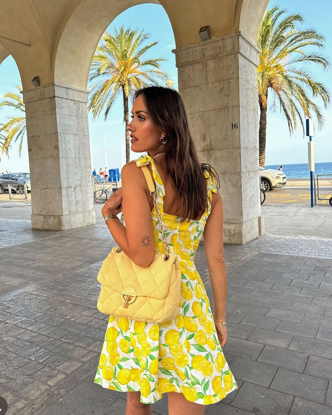 Liora Lemon Zomerjurk met Citroenprint