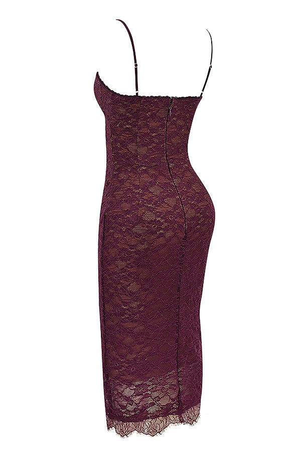 Jenna Bodycon Midi Jurk
