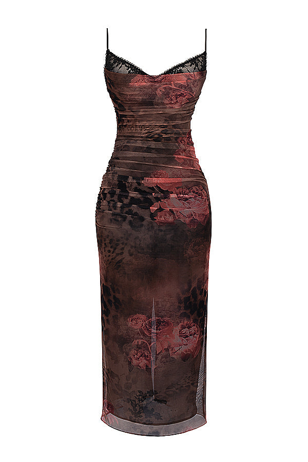 Jazlin Elegante Lange Jurk