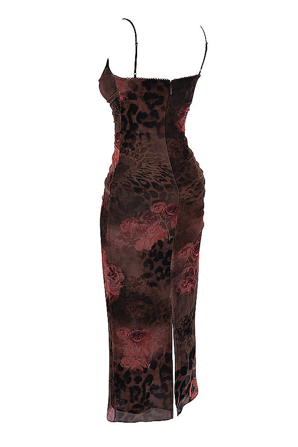 Jazlin Elegante Lange Jurk