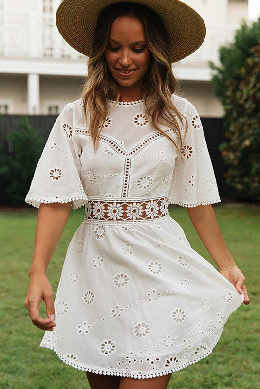 Solenne Boho Ibiza Mini Jurk