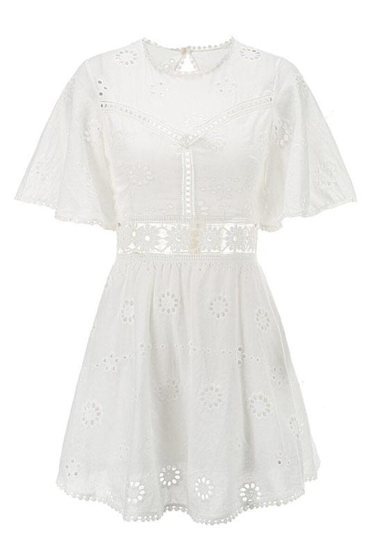 Solenne Boho Ibiza Mini Jurk