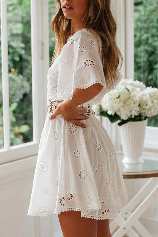 Solenne Boho Ibiza Mini Jurk