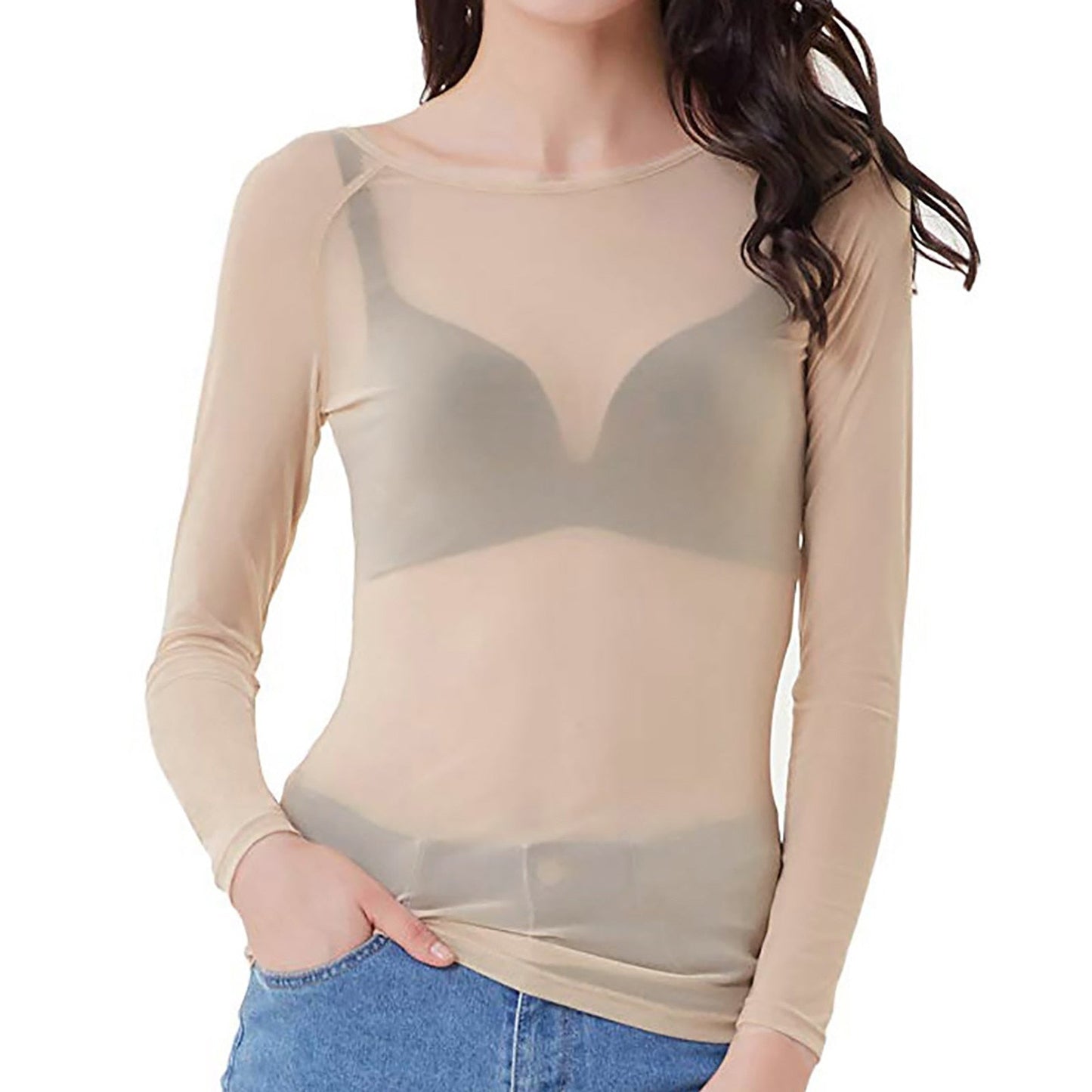Naïa Sheer Elegance Top