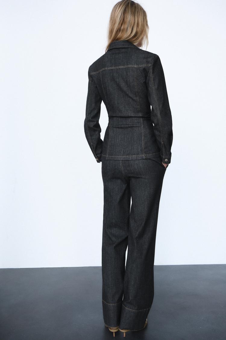 RiRi Getailleerde Denim Set