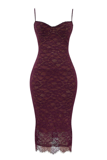 Jenna Bodycon Midi Jurk