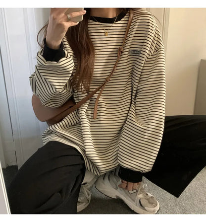 RAYA Striped Street Sweater