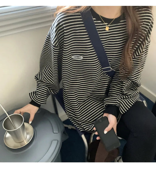 RAYA Striped Street Sweater