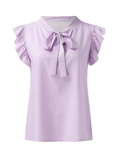 Liliane Vintage-Inspired Stippenblouse