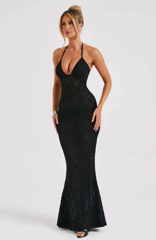 Zwarte Maxi Jurk