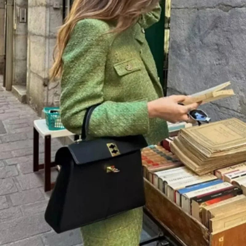 Elsa Elegante Tweed Twee-Delige Set