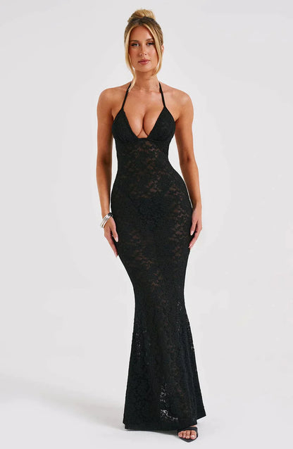 Zwarte Maxi Jurk