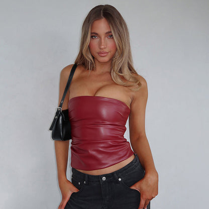 Leren Corset