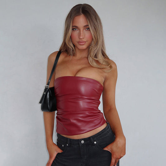 Leren Corset