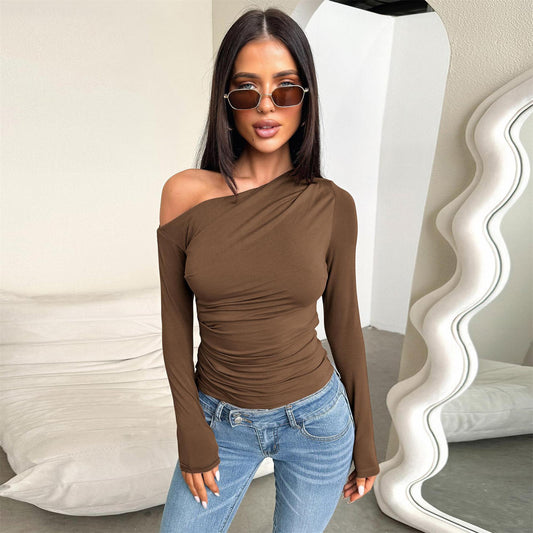 Vivienne Off-Shoulder Top met Elegante Flair