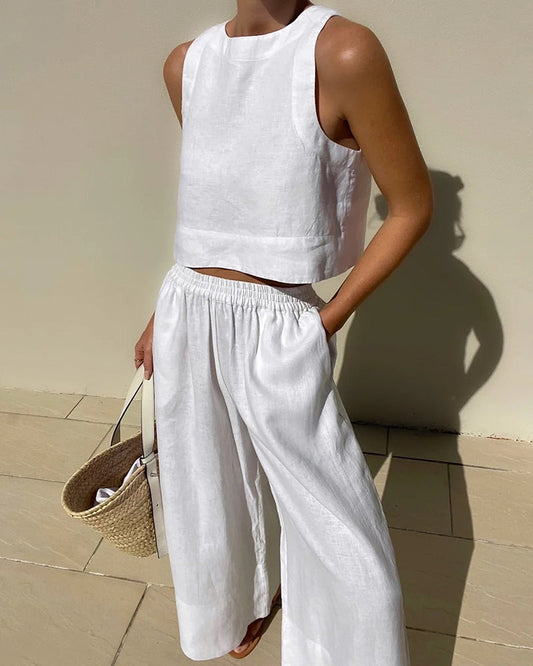 Solina – Mouwloze Zomerset met Shorts