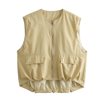 Effortless Mouwloos Lentevest