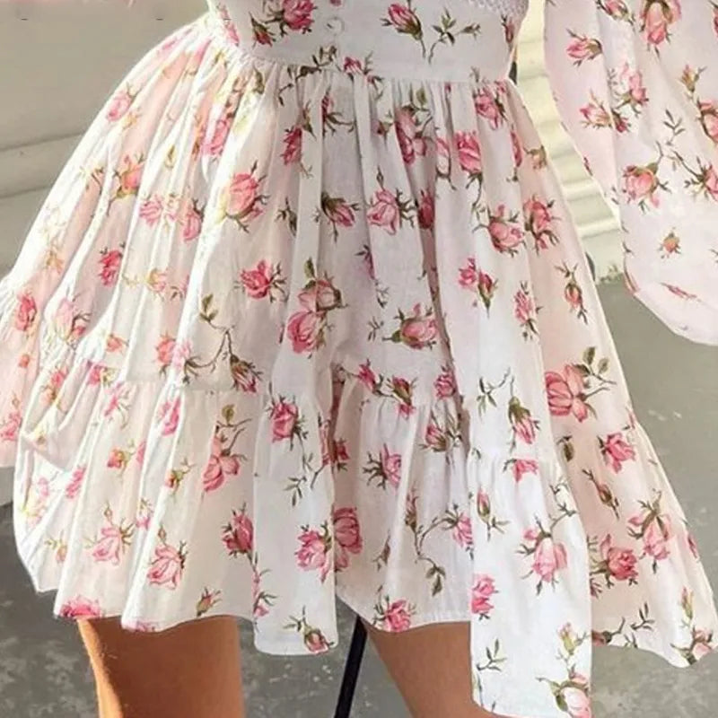 Nivara Bloemen Jurk