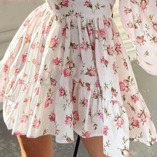 Nivara Bloemen Jurk