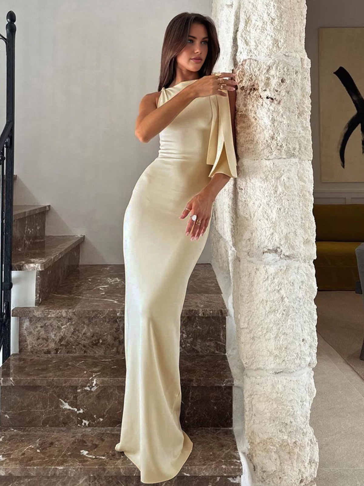 Lara Elegante Maxi Jurk