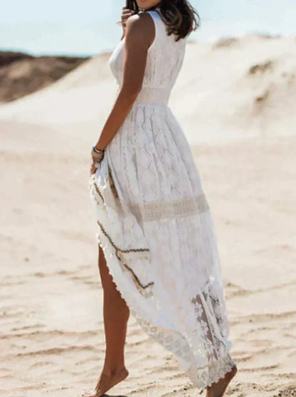 Seraphina Boho Kantjurk met V-Hals