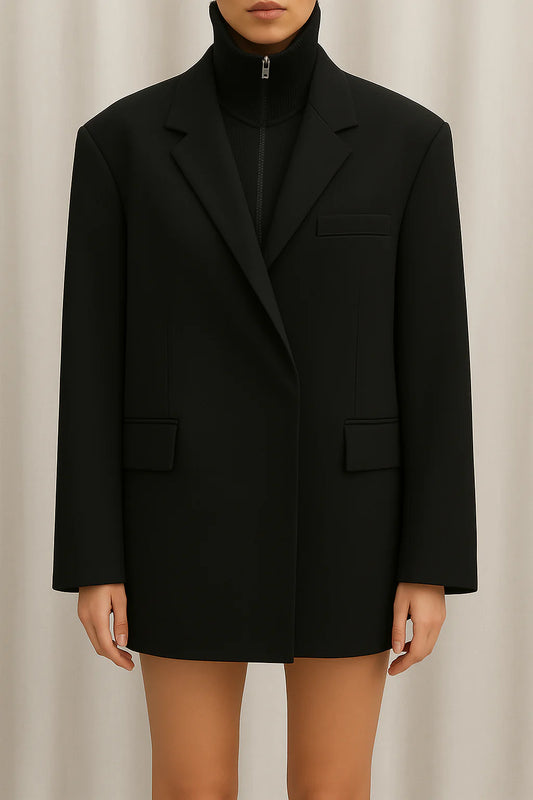 Celine Oversized Blazer Zwart