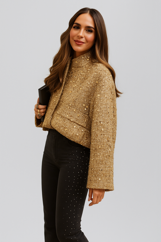 Nina Gouden Glitter Jack